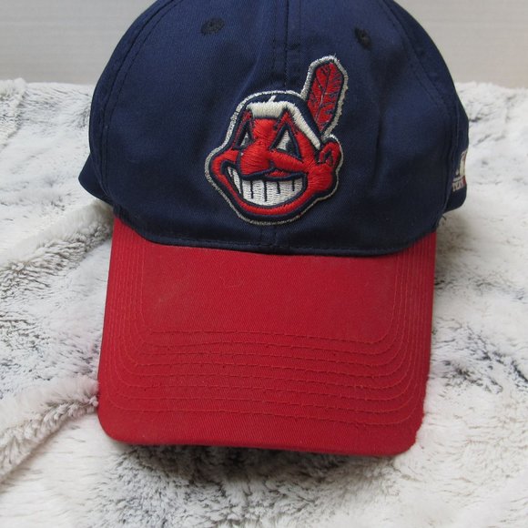 CLEVELAND INDIANS Vintage Team MLB ‘Chief Wahoo’ Adjustable Adult Men Cap Hat G - Picture 1 of 14
